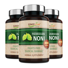 GMP Vitas® Hawaiian Noni 3-Bottle Bundle