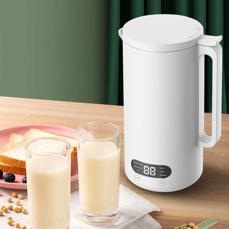 Mini Electronic Soy/ Nut Milk Maker 350ml Multi-Purpose Machine 6-in-1 Design (WHITE)