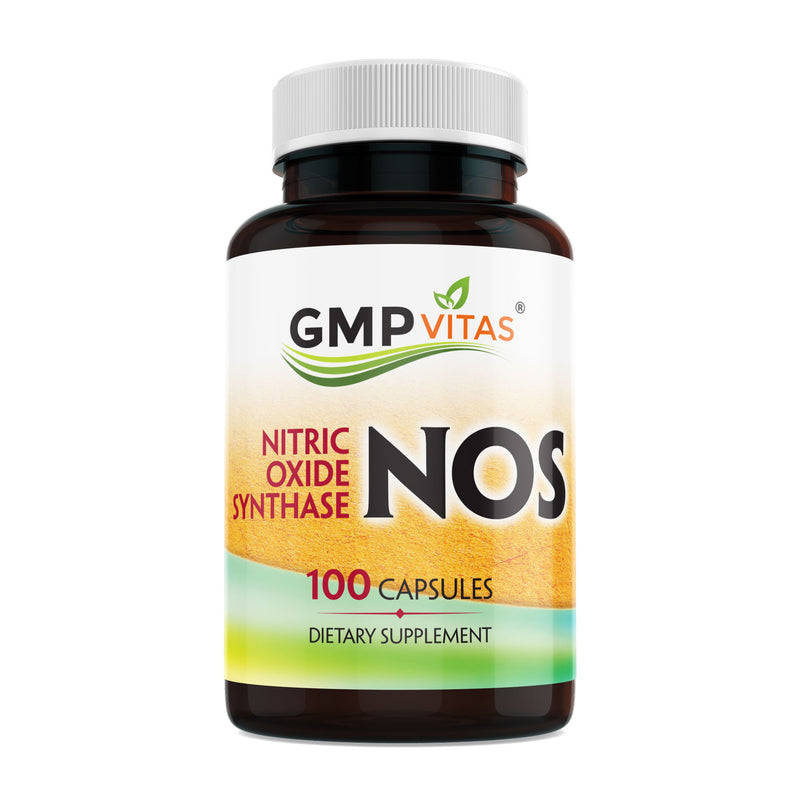 GMP Vitas® Super Nitric Oxide Synthase with L-Arginine 100 Capsules