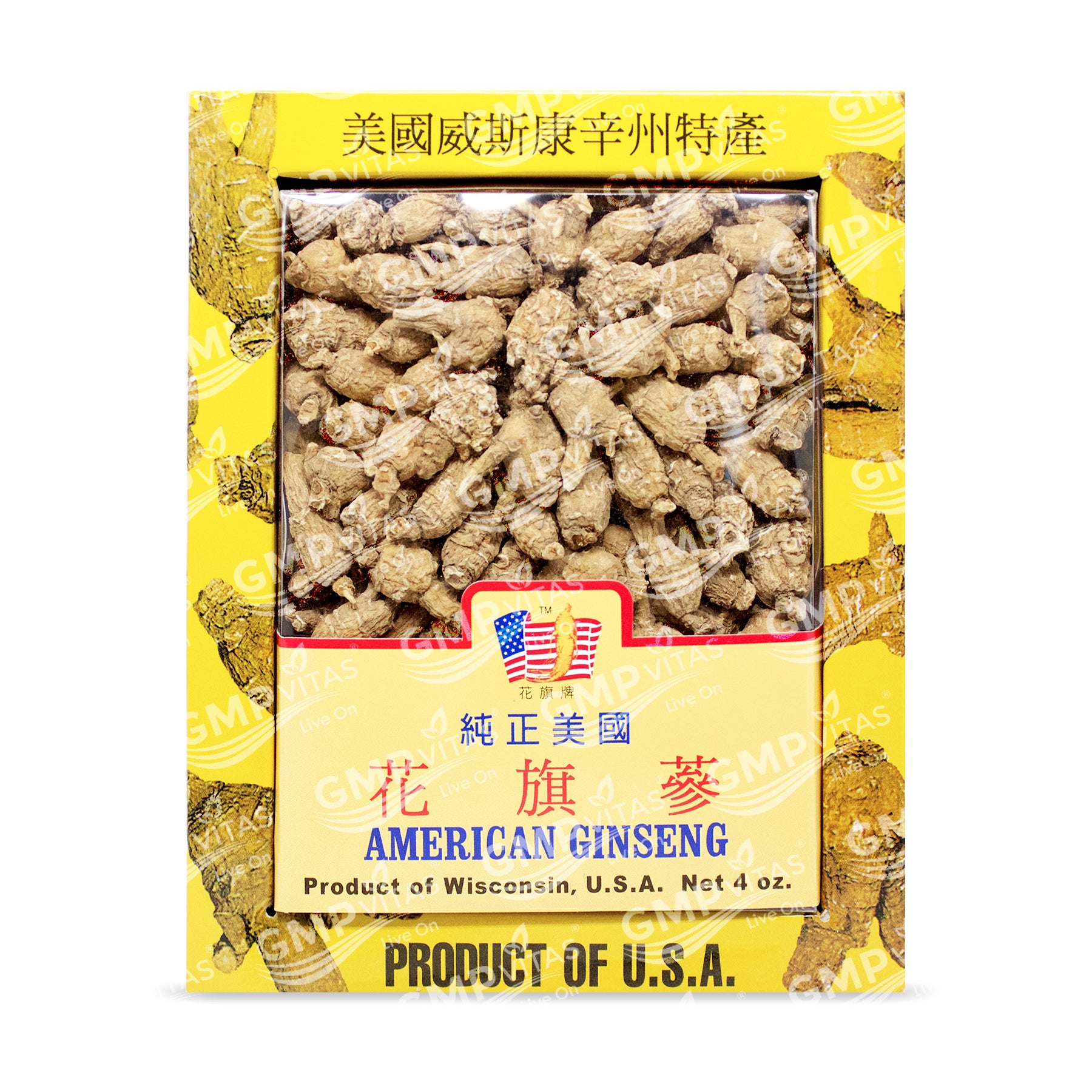 Wisconsin Ginseng  - Aged more than 5 years, Small  4oz