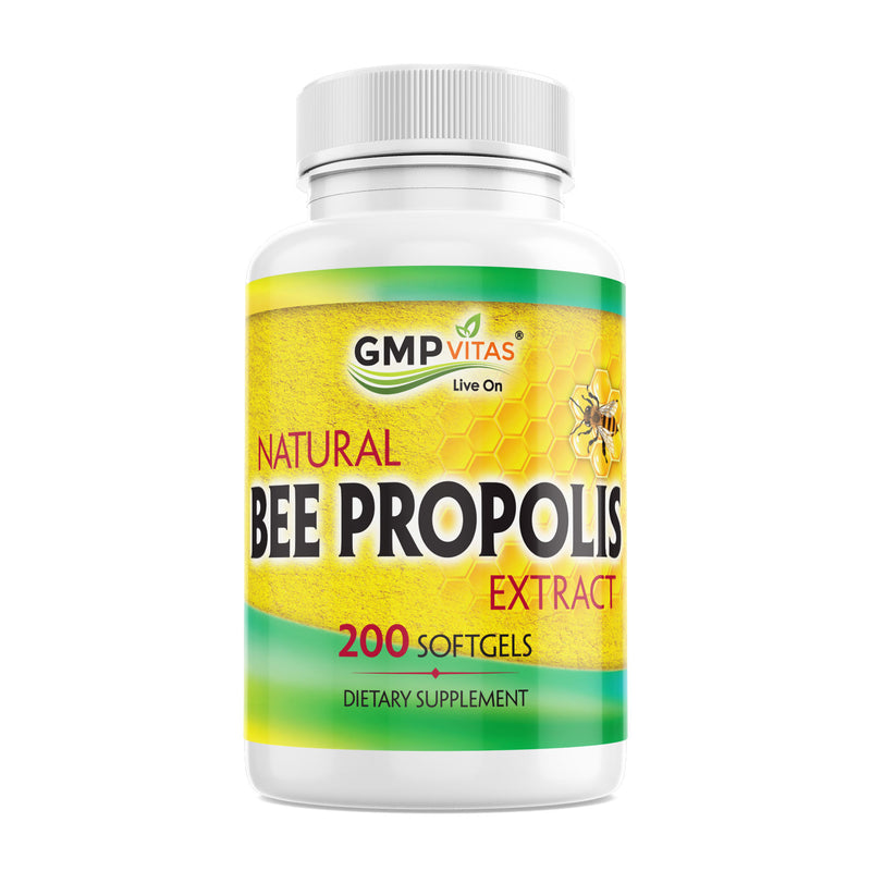 GMP Vitas® Natural Bee Propolis Extract with Lecithin 200 Softgels
