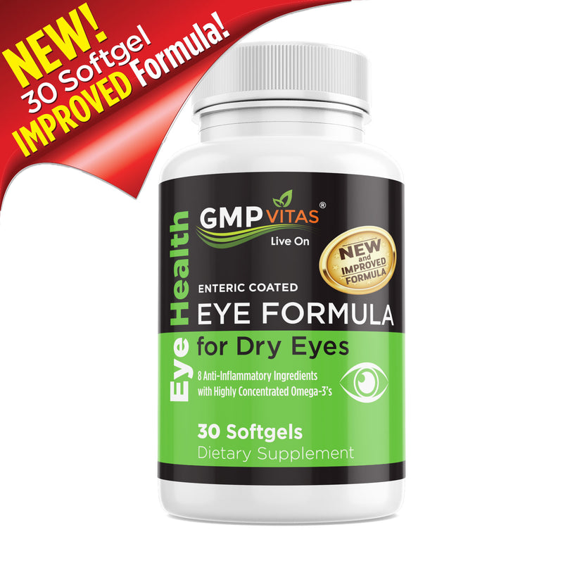GMP Vitas® Enteric Coated Improved Eye Formula 30 Softgels