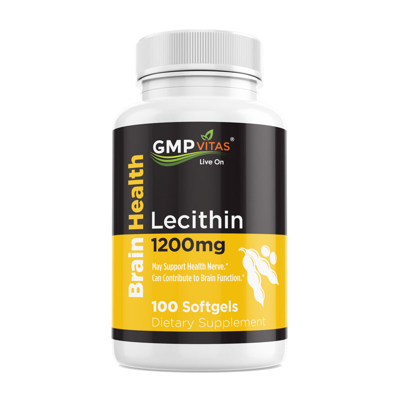 GMP Vitas® Soy Lecithin 1200 mg 100 Softgels